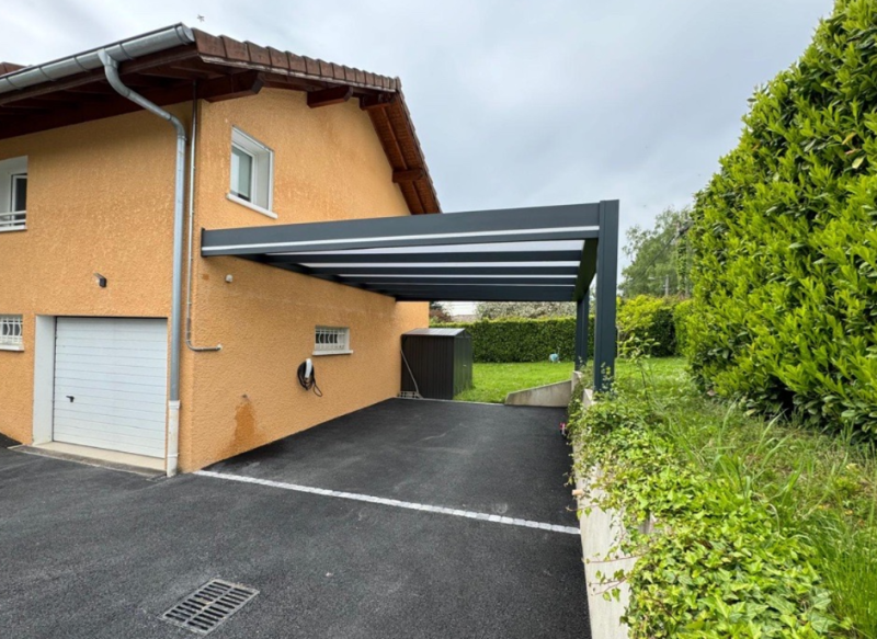 Pose d’abri de voiture sur mesure à Angers